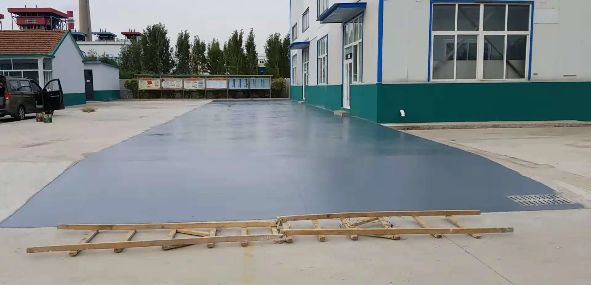 池州车间厂房地坪漆修补翻新